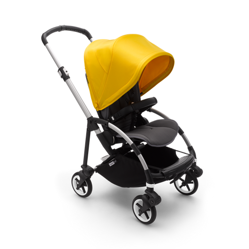 Bugaboo Bee 6 - Spalva - Alu - Grey - Lemon Yellow
