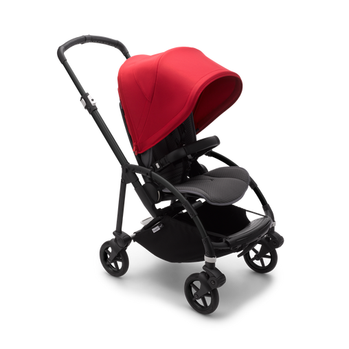 Bugaboo Bee 6 - Spalva - Black - Grey - Red