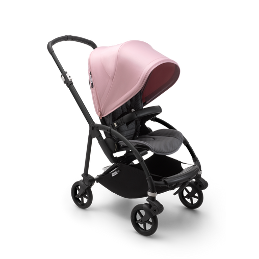 Bugaboo Bee 6 - Spalva - Black - Grey - Soft Pink