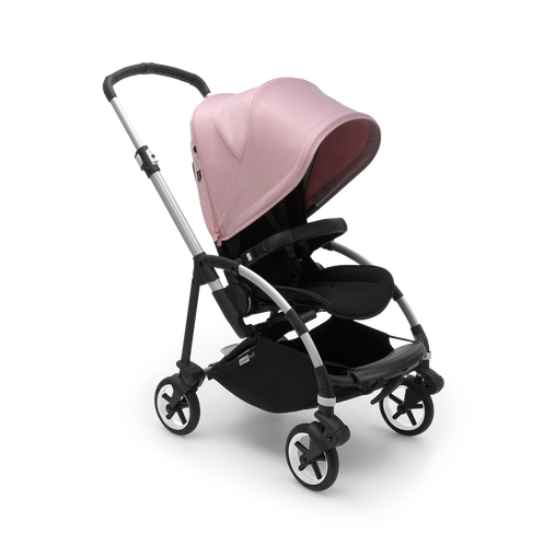 Bugaboo Bee 6 - Spalva - Alu - Black - Soft Pink