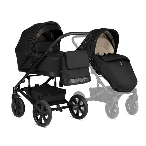 Noordi Aqua Thermo 2in1 Black (636) kūdikių vežimėlis