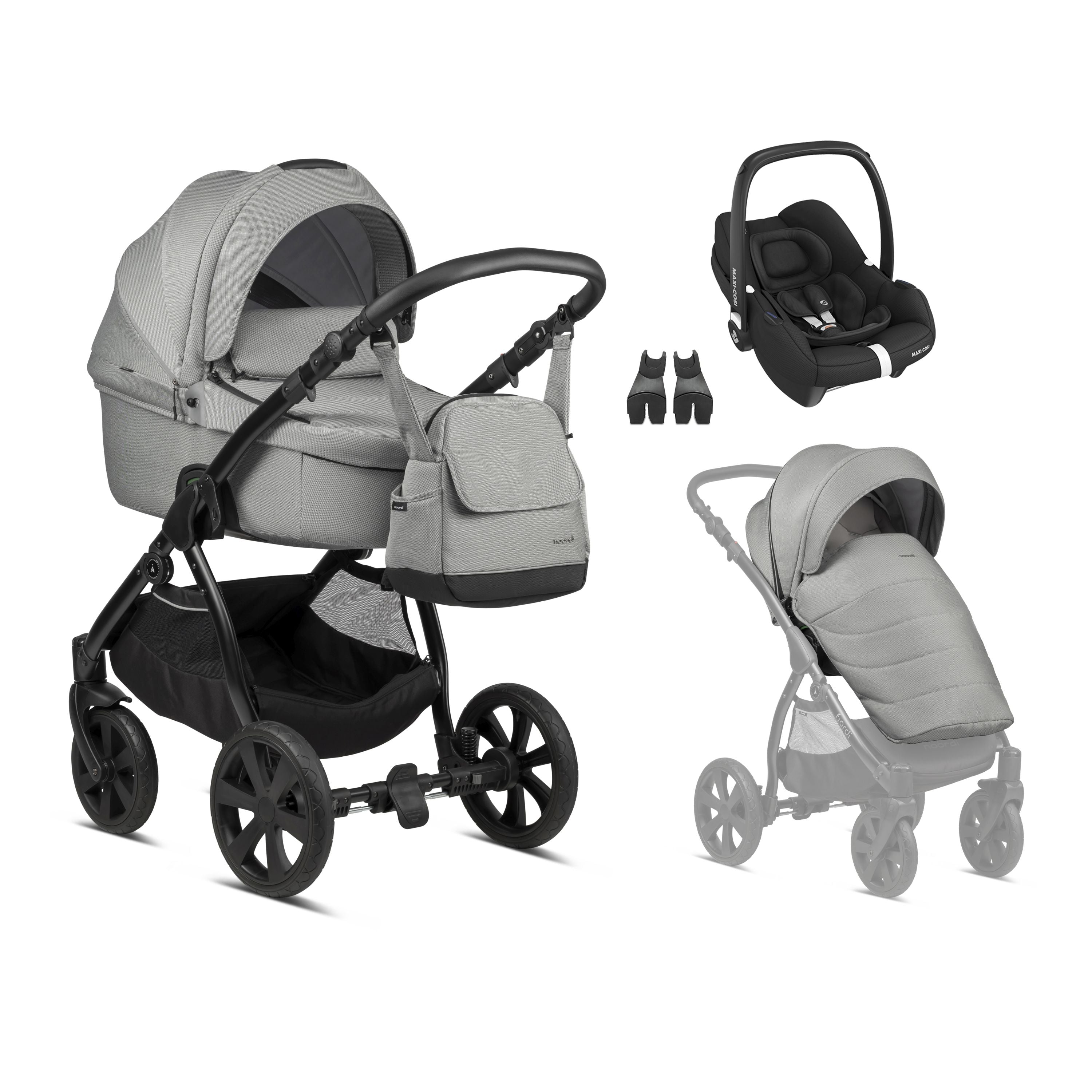 Noordi Fjordi 3in1 Grey (814)  x Maxi Cosi