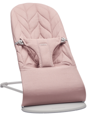 BABYBJÖRN gultukas - Bouncer Bliss - Spalva - Dusty pink - light grey frame