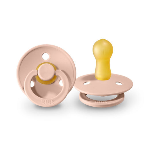BIBS 2vnt. čiulptukų rinkinys 2 dydis (6 - 18 mėn.) - Spalva - Blush / Blush