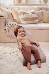 BABYBJÖRN gultukas - Bouncer Bliss - Spalva - Sand grey - light grey frame