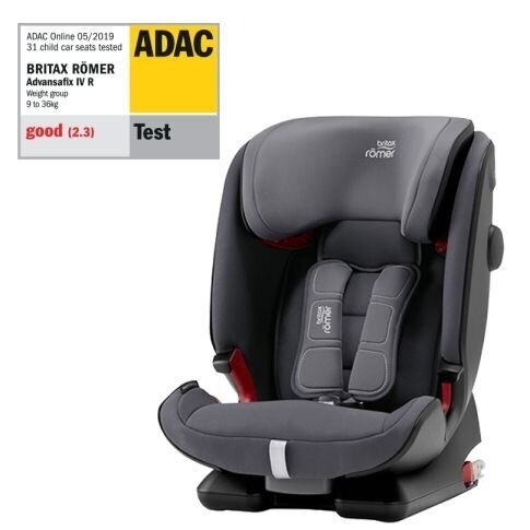 Automobilinė kėdutė  Britax  Advansafix IV R  BR  9 - 36kg - Storm Grey
