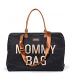 Childhome didelis mamos krepšys Mommy bag, Black Gold