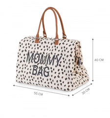 Childhome didelis mamos krepšys Mommy bag, Leopard