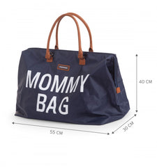Childhome didelis mamos krepšys Mommy bag, Navy White