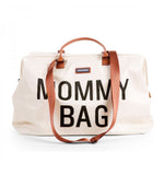 Childhome didelis mamos krepšys Mommy bag, Off white black