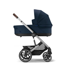 CYBEX Balios S Lux universalus 2in1 vežimėlis, Ocean Blue (Silver Frame)
