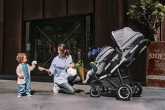 Thule Sleek - sportinukas (Aluminum/Gray Melange)