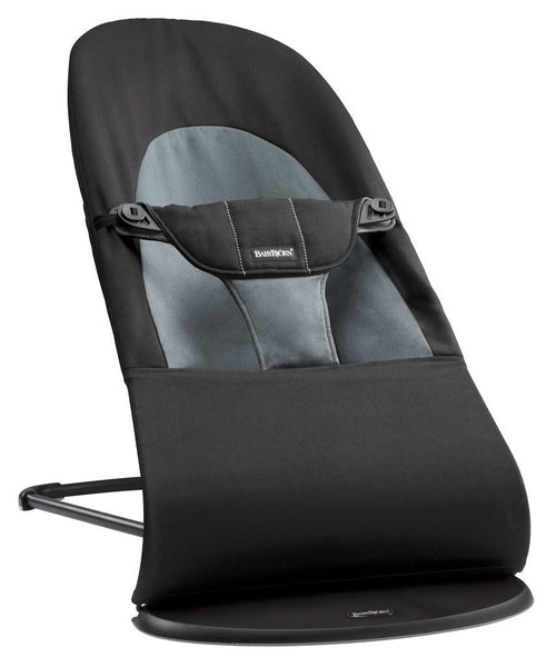 BABYBJÖRN gultukas - Bouncer Balance Soft - Spalva - Dark grey + toy