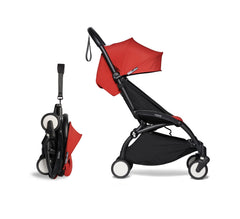 BABYZEN YOYO² - 0+, 6+ - Frame Black +  Spalva - Red
