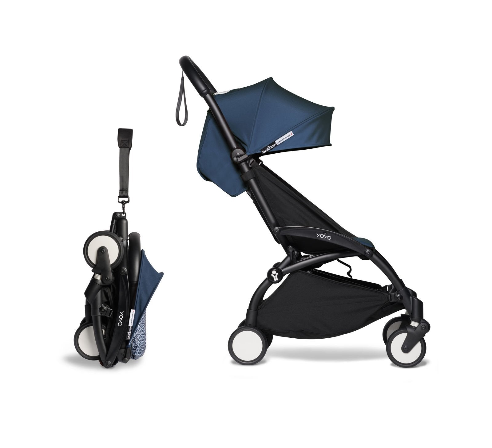 BABYZEN YOYO² - 6+ - Frame Black + Spalva - Air France Blue