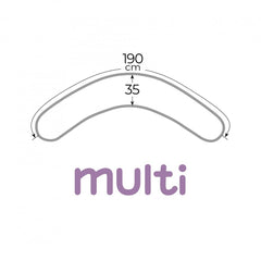 CebaBaby maitinimo pagalvė MULTI (lapeliai)