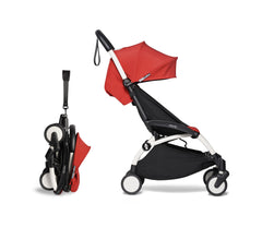 BABYZEN YOYO² - 0+, 6+ - Frame Black + Spalva - Red