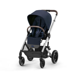 CYBEX Balios S Lux universalus 2in1 vežimėlis, Ocean Blue (Silver Frame)