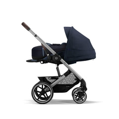 CYBEX Balios S Lux universalus 2in1 vežimėlis, Ocean Blue (Silver Frame)