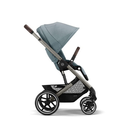 CYBEX Balios S Lux vežimėlis, Stormy Blue (Taupe Frame)