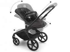 Bugaboo Fox 5  2 in 1 - Spalva - Black - Grey Melange - Midnight Black